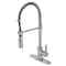 Gourmetier LS8678CTL Continental Single-Handle Pre-Rinse Kitchen Faucet, Nickel LS8678CTL - alternate 1